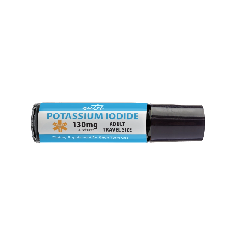 Nutri™ Potassium Iodide Tablets 130 mg - Adult Travel Size 14 Tablets