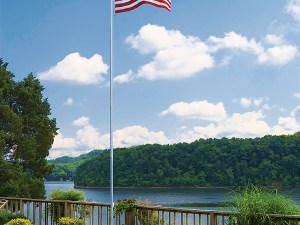 Super Tough Commercial Grade Sectional 25 ft. Flagpole - Clear Finish