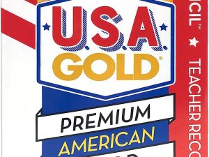 U.S.A. Gold Pre-sharpened #2 HB Yellow Pencils 60ct