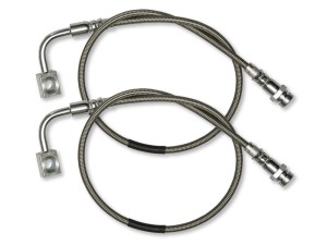 Rock Krawler JK/JKU Front - Long Travel Stainless Steel Brake Lines