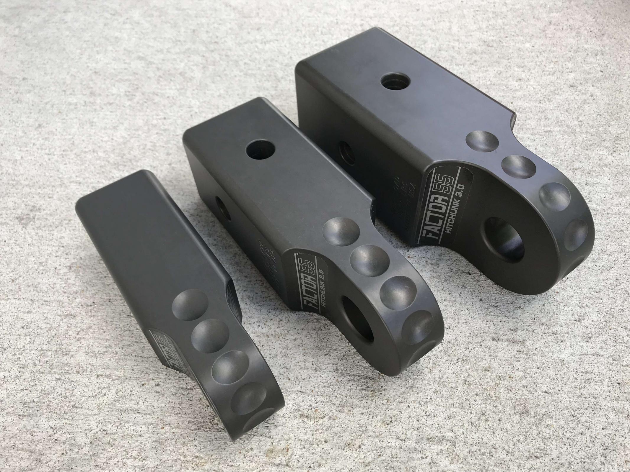 HitchLink 3.0 Reciever Shackle Mount 3 Inch Receivers Anodized Gray Factor 55 - Image 7