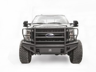 2017+ FORD SD FRONT ELITE RANCH BUMPER W  FULL GUARD (F250-F550) W  TOW HOOKS
