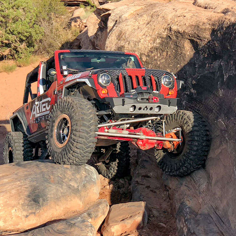 Aluminum Ultimate Dana 60 High Steer Arms 5-hole Pair Artec Industries - Image 4