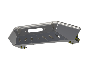 07-Up Jeep Wranger/Gladiator High Clearance Front Bumper Powdercoat Black Steel