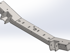 JK HD Crossmember W/Link Mounts 07-11 Wrangler JK Artec Industries