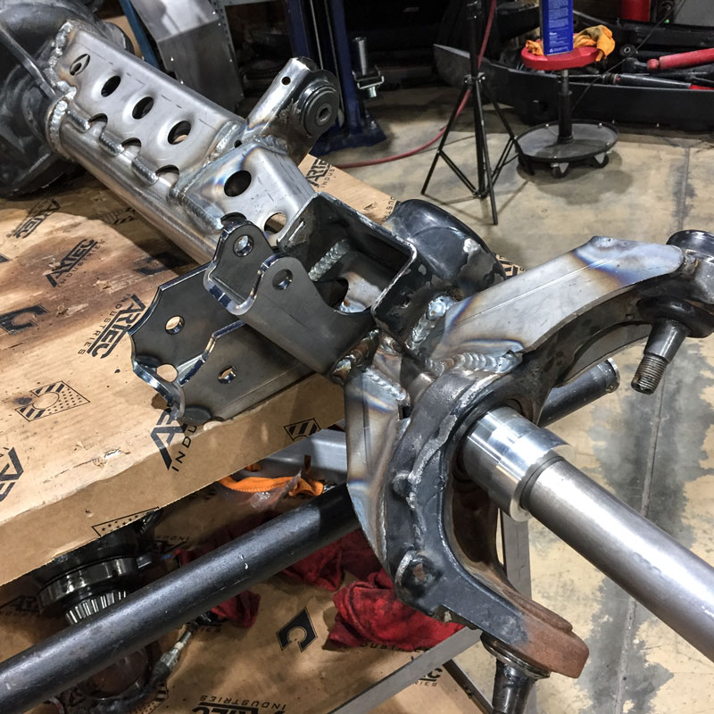 JK Apex Front Axle Ultimate Armor Kit Dana 30 with Stock Trackbar For 07-18 Wrangler JK Artec Industries - Image 3
