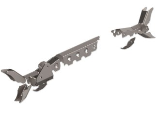 JK APEX Front Axle Armor Kit D44 Raised Trackbar For 07-18 Wrangler JK Artec Industries
