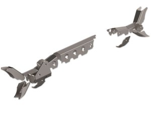 JK APEX Front Axle Armor Kit D44 Stock Trackbar For 07-18 Wrangler JK Artec Industries