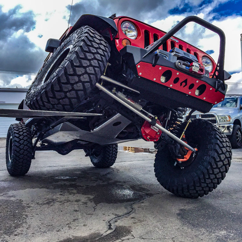 JK APEX Front Axle Ultimate Armor Kit D44 Raised Trackbar For 07-18 Wrangler JK Artec Industries - Image 11