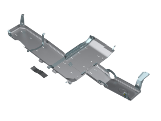JLU Full Bellypan With Oil Door - 4 Door 3.6L Aluminum 18-20 Artec Industries