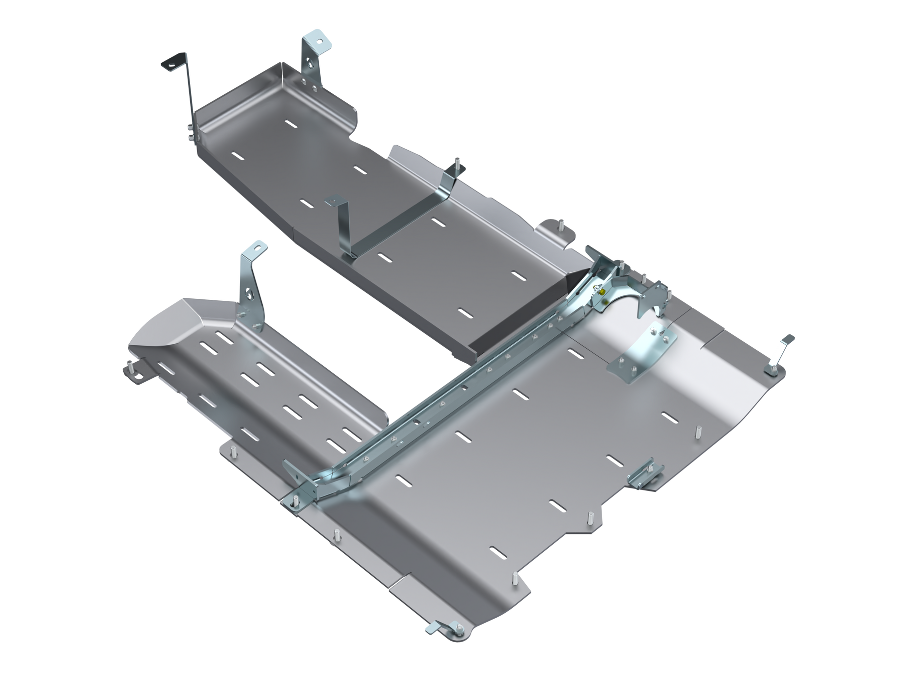 JLU T-Case/Fuel Skid/ DPF Only - 4 Door 3.0L Diesel Aluminum Artec Industries
