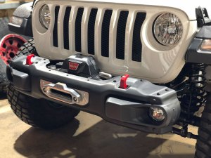 Jeep JL Steel Bumper Winch Plate Wrangler JL and Gladiator