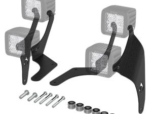 JL A-Pillar Dual LED Cube Light Mount - JL 392 / JT Mojave Artec Industries