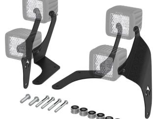 JL A-Pillar Dual LED Cube Light Mount - JL 392 / JT Mojave Artec Industries