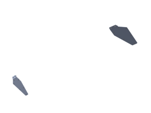 07-Up Jeep Wranger/Gladiator High Clearance Rear Bumper Corner Pod Skid Raw Aluminum