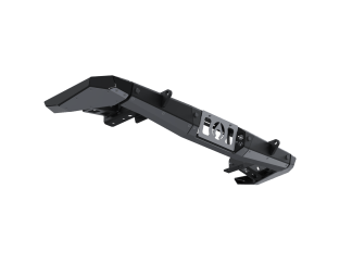 07-Up Jeep Wranger/Gladiator High Clearance Rear No Cut Bumper End Pods Black Powdercoat Steel