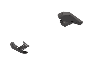 07-Up Jeep Wranger/Gladiator High Clearance Rear Bumper Corner PodsBlack Powdercoat