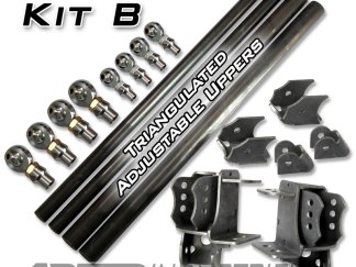 Easy 4 Link Kit B Tube 7/8 Inch and 1.25 Inch Rod Ends Artec Industries