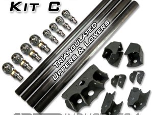 Easy 4 Link Kit C No Tube 7/8 Inch and 1.25 Inch Rod Ends Artec Industries