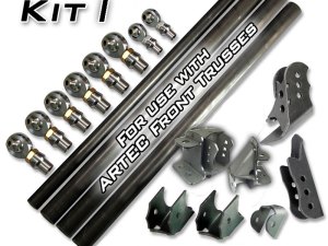 Easy 3 Link Kit I Dual Bracket for Artec Truss Outside Frame Dodge with DOM Artec Industries