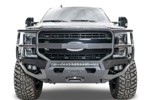 Ford 2017+ SD MATRIX FRONT BUMPER W  FULL GRILL GUARD