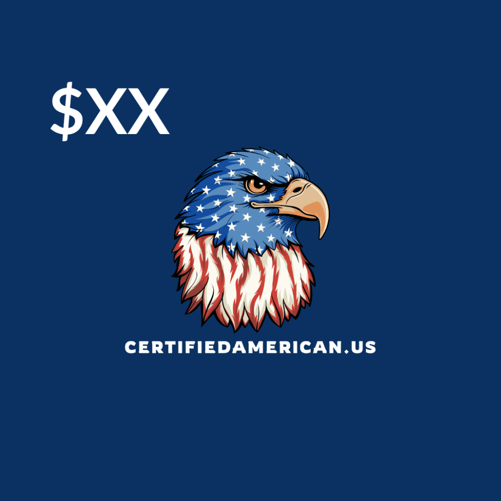 Certified American Gift Card