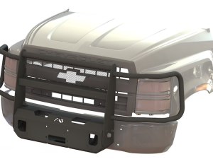 2020-24 Chevy Silverado 4500-6500 Model Full Front Bumper w/ Full Guard