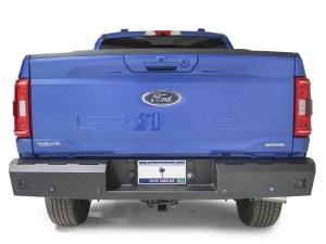 RED STEEL REAR BUMPER