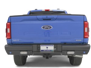 BLACK STEEL REAR BUMPER