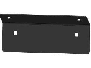 LICENSE PLATE BRACKET