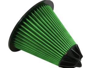 Air Filter Element - Conical - Reusable Cotton - Green - Various Ford Applications - Each