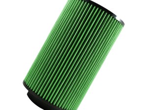 Air Filter Element - Round - Reusable Cotton - Green - GM Fullsize Truck / SUV 1996-2000 - Each