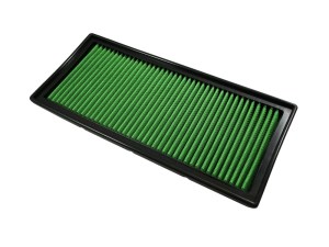 Air Filter Element - Panel - Reusable Cotton - Green - Jeep TJ 1997-2006 - Each