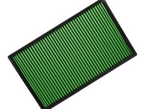 Air Filter Element - Panel - Reusable Cotton - Green - Chevy Corvette 1990-96 - Each