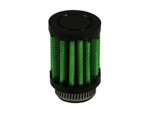 Breather - Clamp-On - Round - 0.50 in OD Tube - Reusable - Rubber - Black - Each