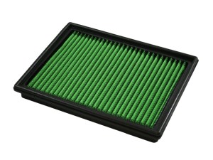 Air Filter Element - Panel - Reusable Cotton - Green - Various Applications - Each