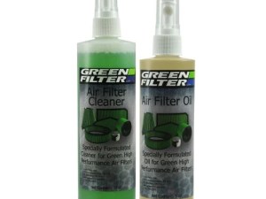 Air Filter Cleaner - 12 oz Pump Bottle Cleaner - 8 oz Pump Bottle Oil - Green Filters - Kit