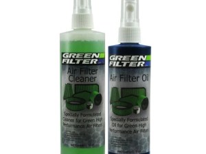 Air Filter Cleaner - 12 oz Pump Bottle Cleaner - 8 oz Pump Bottle Oil - Green Filters - Kit