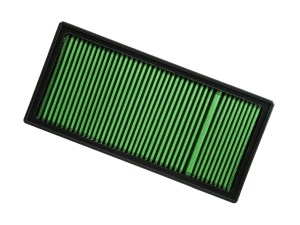 Air Filter Element - Panel - Reusable Cotton - Green - Ford Fullsize Truck 2011-16 - Each