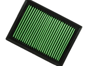 Air Filter Element - Panel - Reusable Cotton - Green - Dodge Durango / Jeep Grand Cherokee 2011-22 - Each