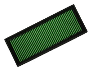 Air Filter Element - Panel - Reusable Cotton - Green - Various Seat / Skoda / Volkswagen / Audi Applications - Each