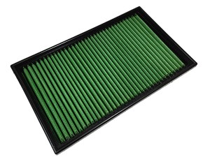 Air Filter Element - Panel - Reusable Cotton - Green - Various Volkswagen / Audi / Seat Applications - Each