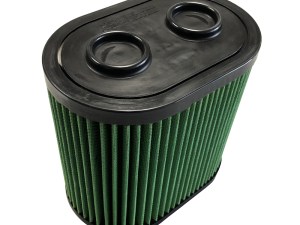 Air Filter Element - Conical - Reusable Cotton - Green - Ford Fullsize Truck 2017-19 - Each
