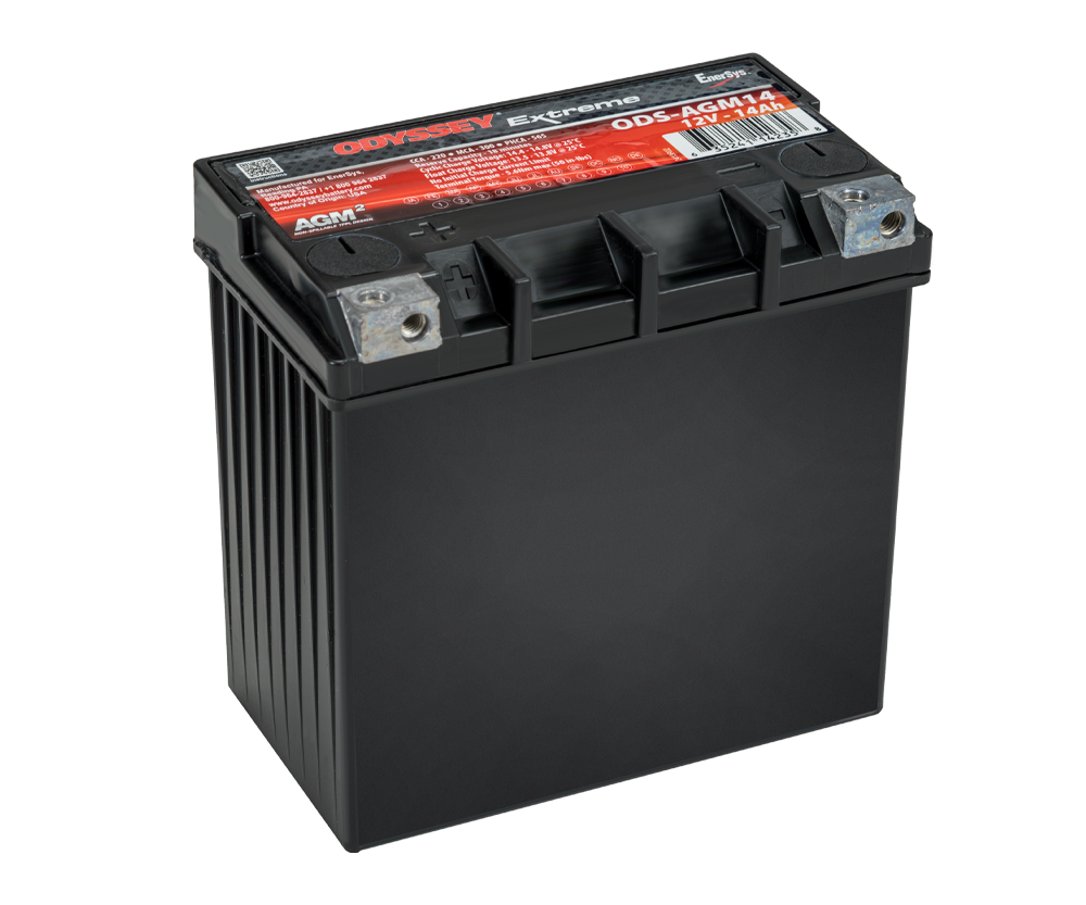 Odyssey Extreme AGM14 Battery for Aux, ATV, SXS applications